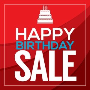 BIG SALES FOR MY BDAY!